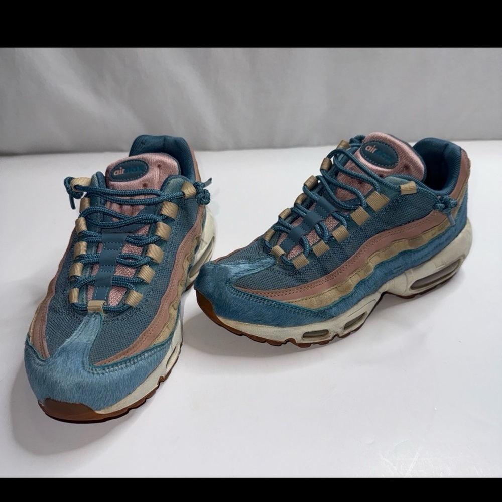 Nike air max 95 embossed fur pony sneakers